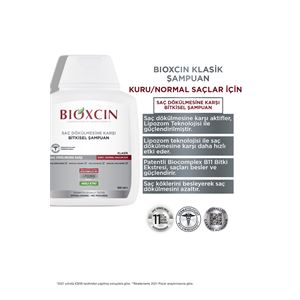BİOXCİN KLASİK KURU VE NORMAL SAÇLAR IÇİN ŞAMPUAN-