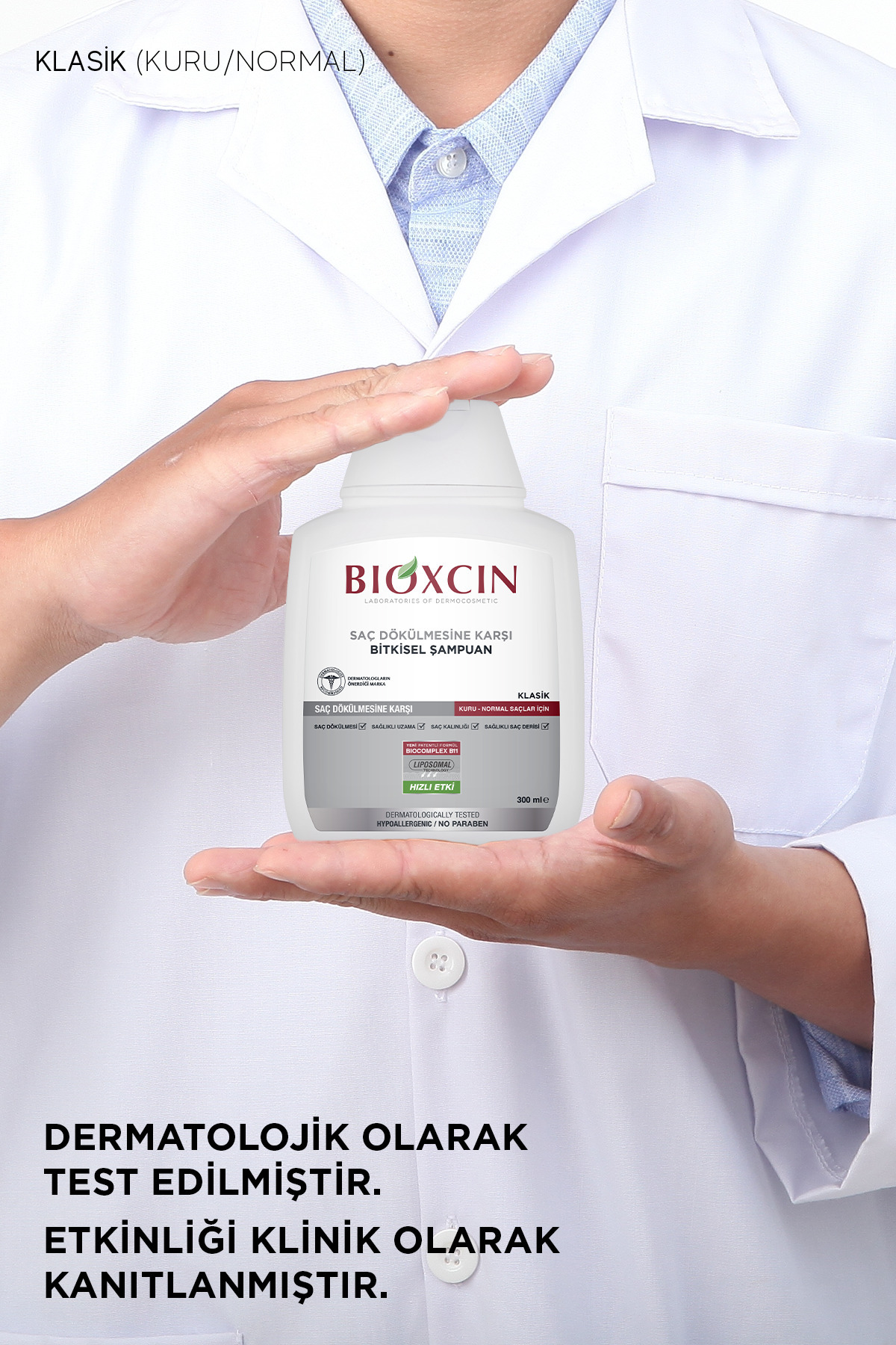 BİOXCİN KLASİK KURU VE NORMAL SAÇLAR IÇİN ŞAMPUAN-