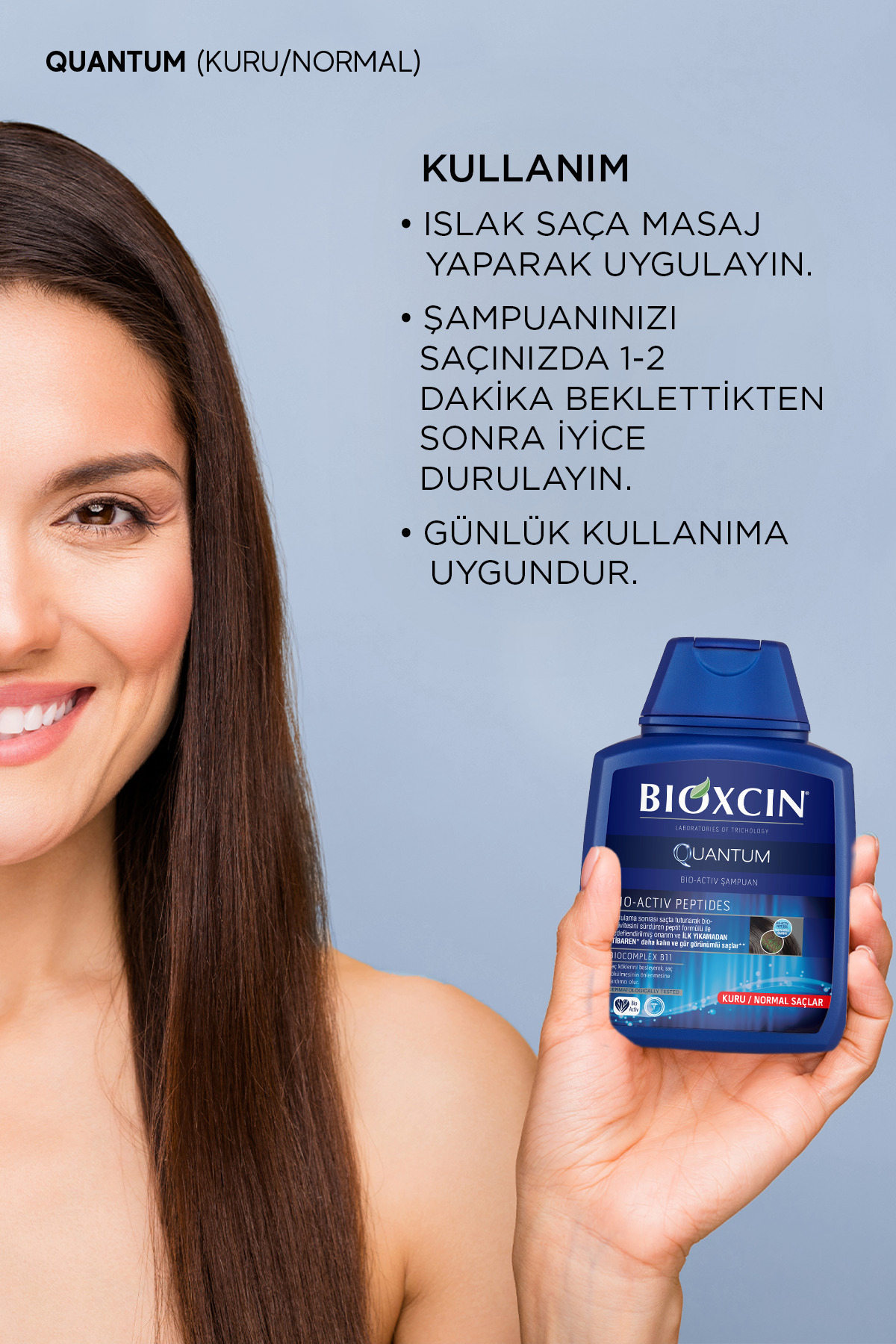 Bioxcin Quantum Şampuan Kuru Ve Normal Saçlar Için-