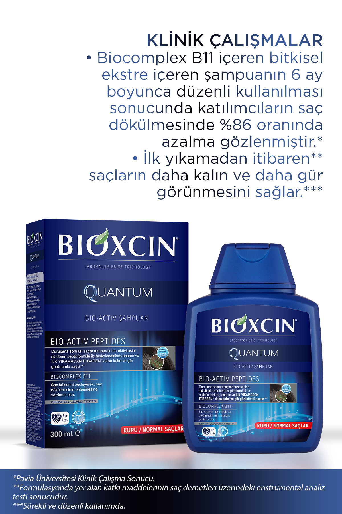 Bioxcin Quantum Şampuan Kuru Ve Normal Saçlar Için-