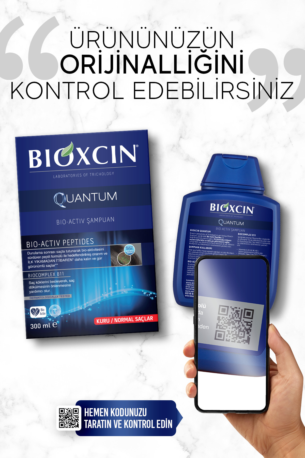 Bioxcin Quantum Şampuan Kuru Ve Normal Saçlar Için-