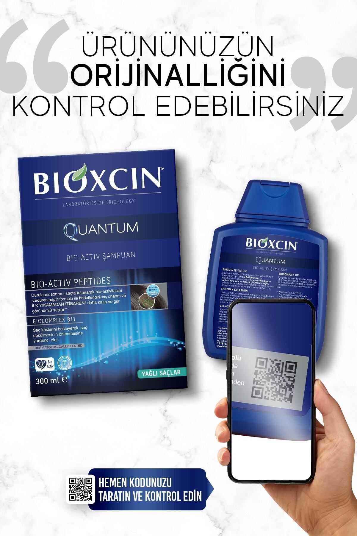 BİOXCİN QUANTUM ŞAMPUAN YAĞLI SAÇLAR IÇİN 300 ML-