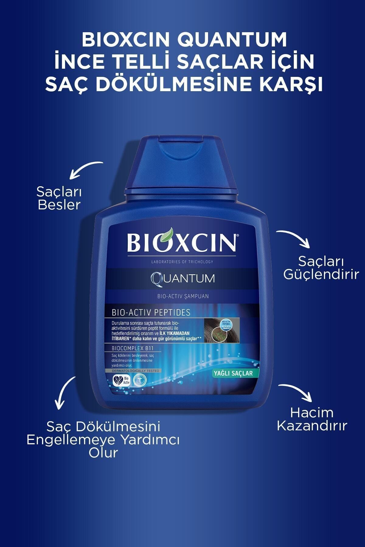 BİOXCİN QUANTUM ŞAMPUAN YAĞLI SAÇLAR IÇİN 300 ML-