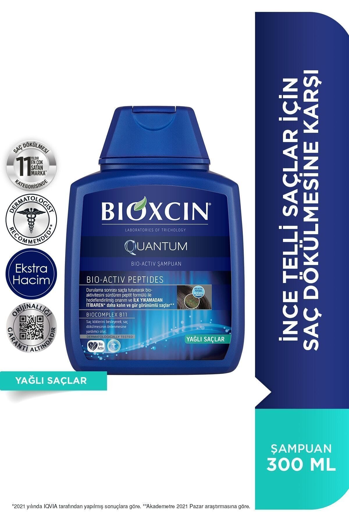 BİOXCİN QUANTUM ŞAMPUAN YAĞLI SAÇLAR IÇİN 300 ML-