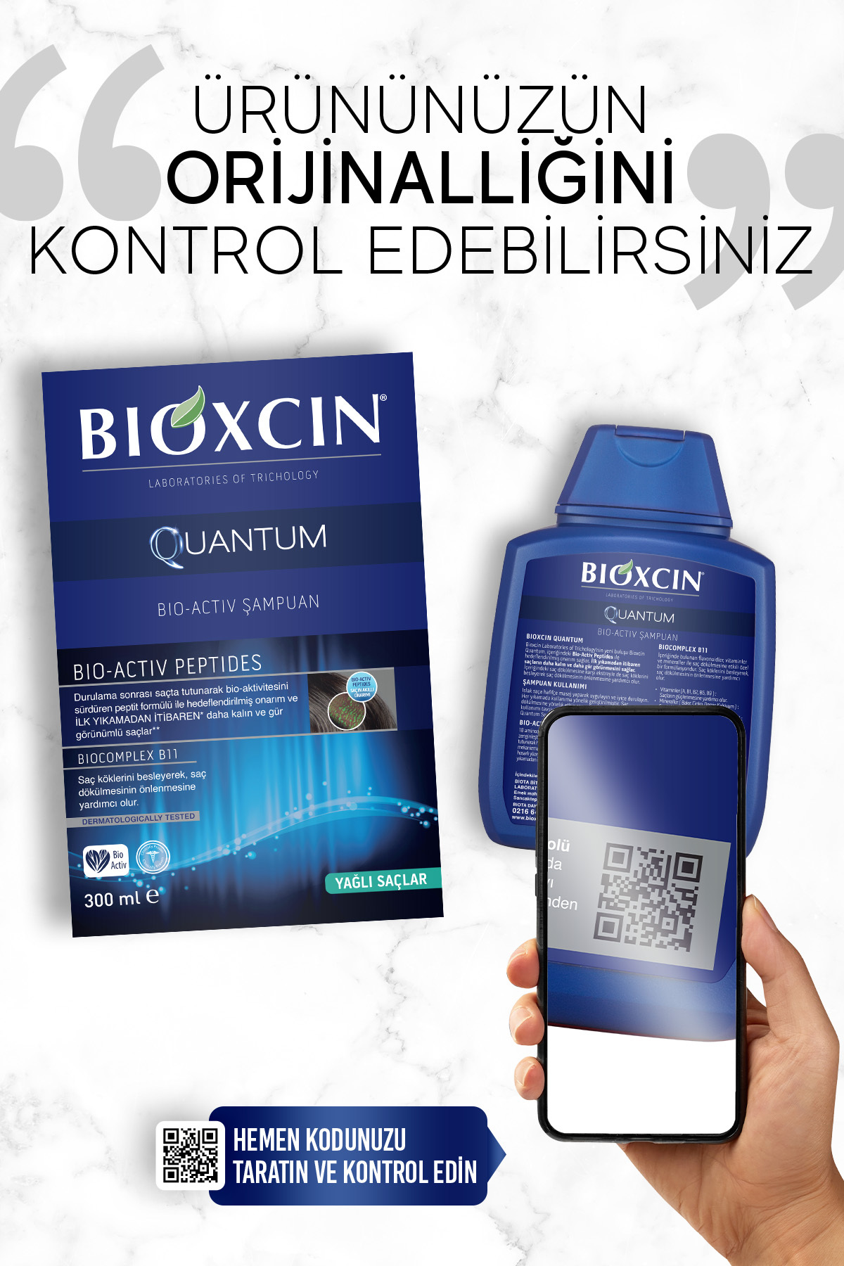 BİOXCİN QUANTUM ŞAMPUAN 3 AL 2 ÖDE YAĞLI SAÇLAR İÇİN-