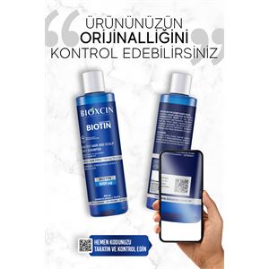 BİOXCİN BİOTİN ŞAMPUAN 300 ML TÜM SAÇ TİPLERİ İÇİN-