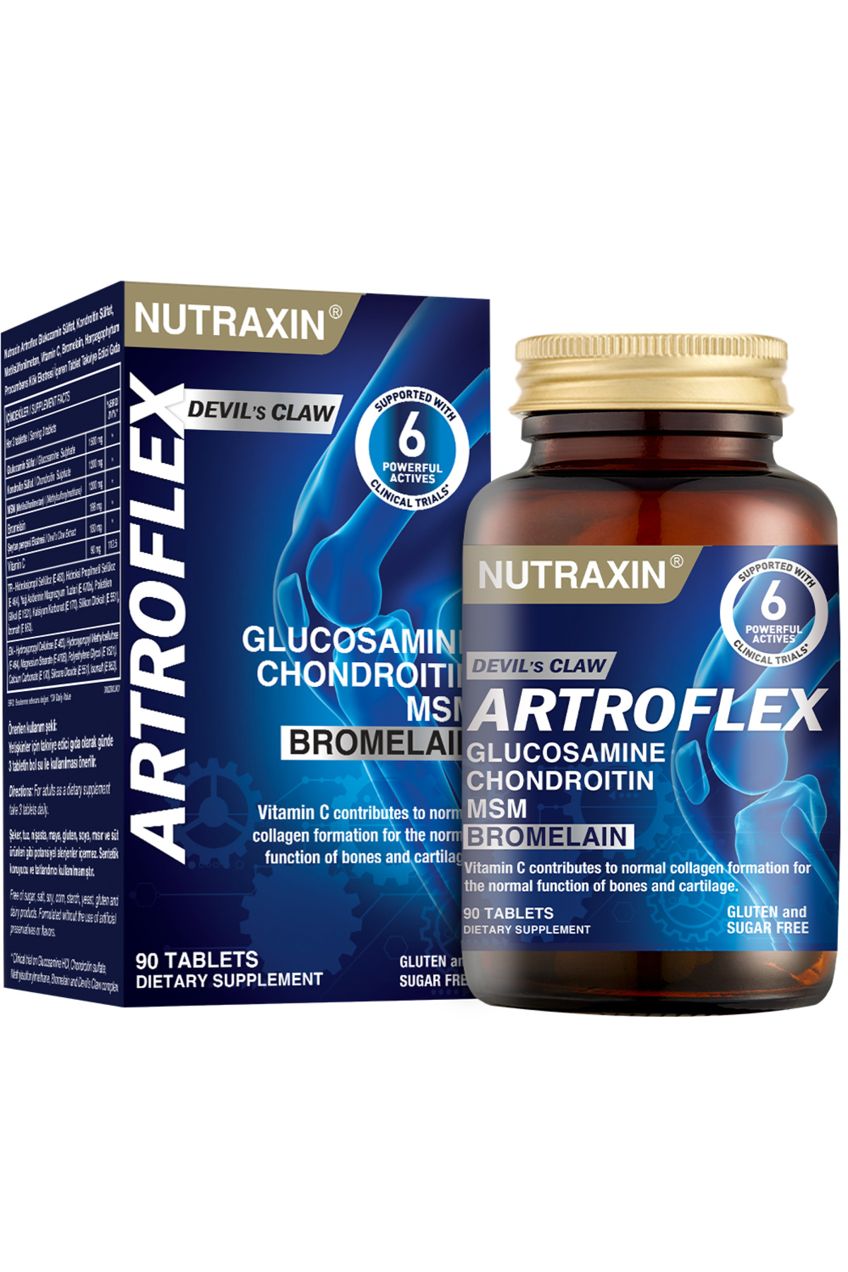 NUTRAXİN ARTROFLEX 90 TABLET SKT-