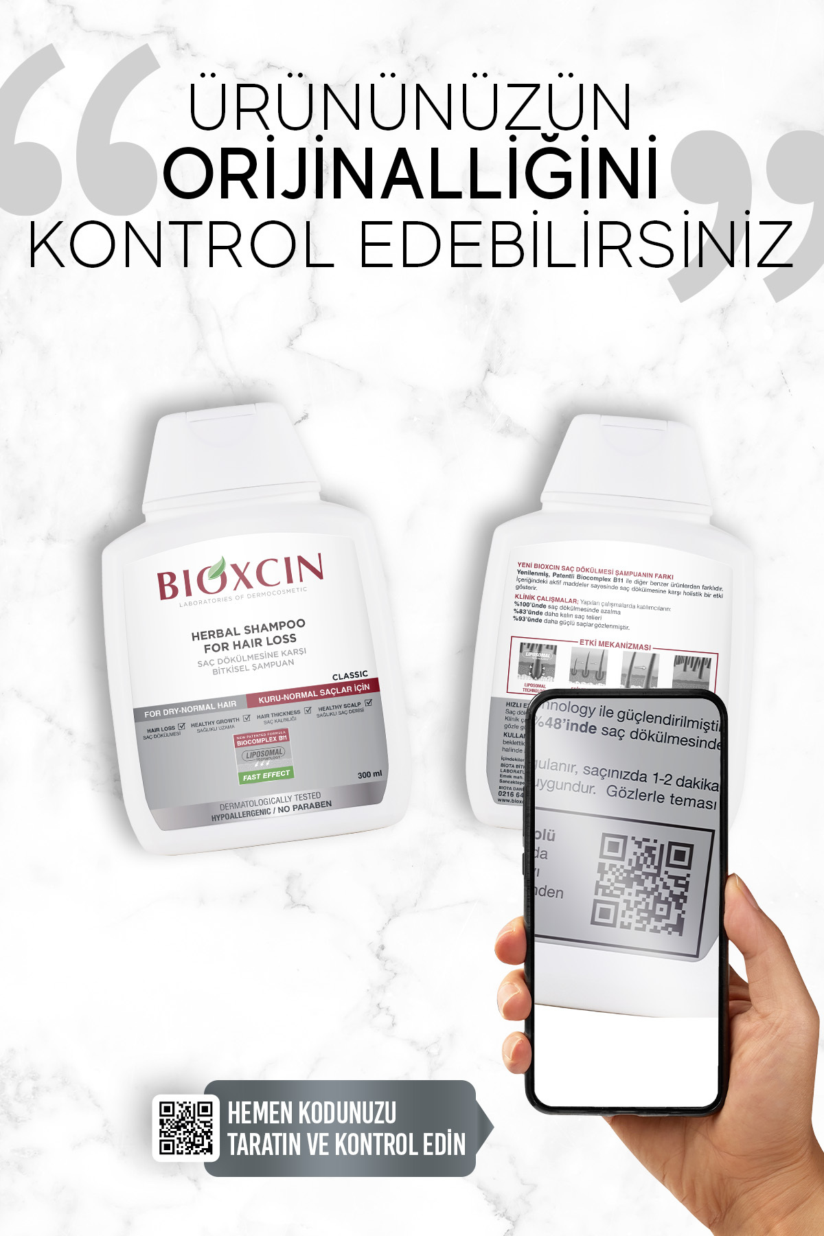 BİOXCİN GENESİS KURU VE NORMAL SAÇLAR IÇİN ŞAMPUAN-