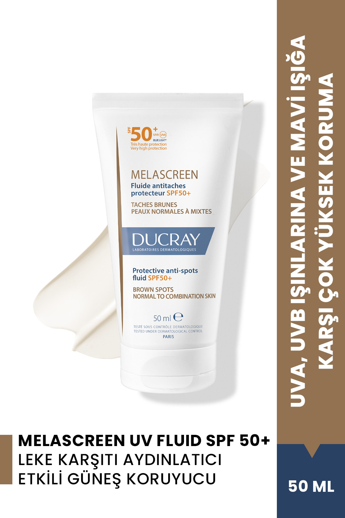 Ducray Melascreen Spf50+ Fluid-