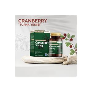 Nutraxin Cranberry - Turna Yemişi 500 Mg 60 Tablet-