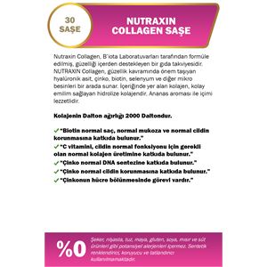 NUTRAXİN COLLAGEN 30 SAŞE 10.000 MG TİP 1 TİP 3 AN-