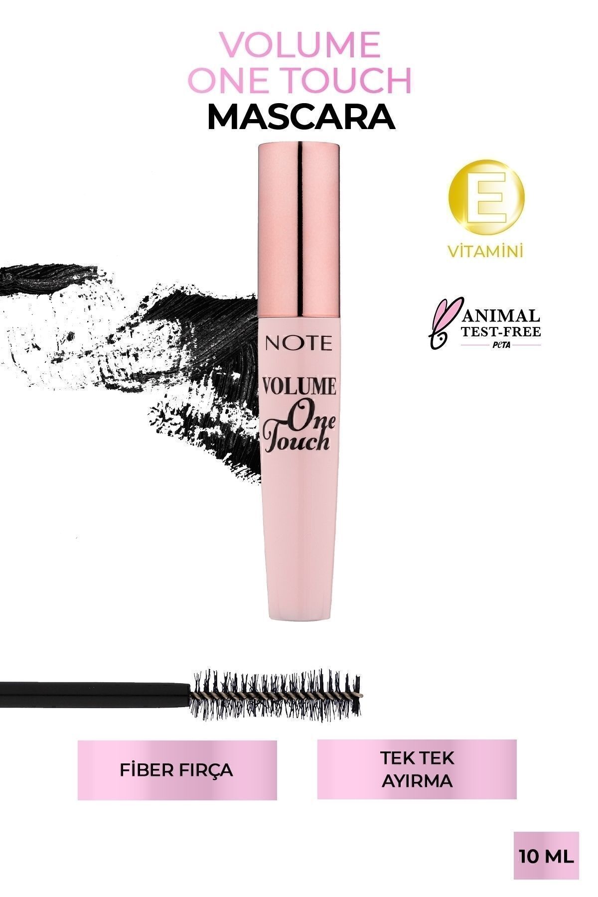 Note Volume One Touch Maskara Tek Tek Ayırma ve Ha-