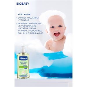 Biobaby Ultra Hassas Saç Ve Vücut Şampuanı 500 ml-