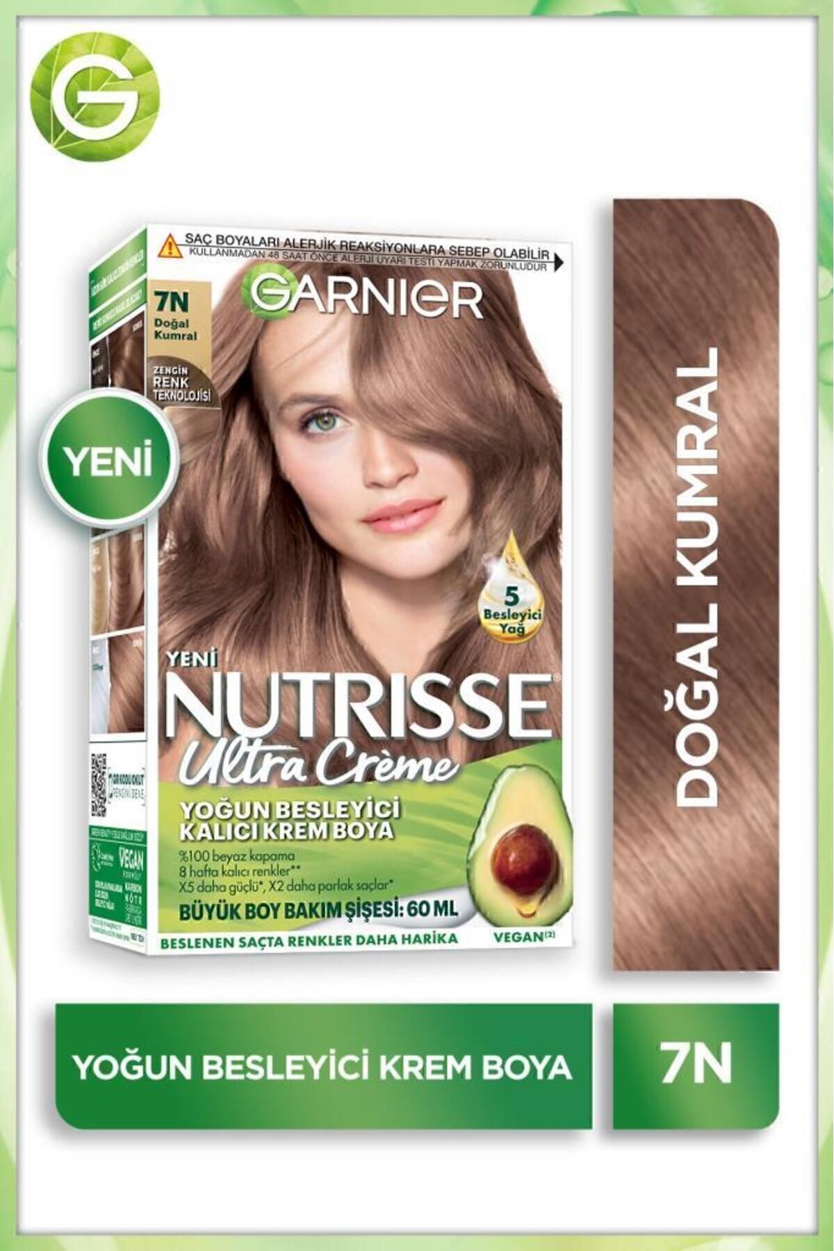Garnier Nutrisse Yoğun Besleyici Saç Boyası 7N-