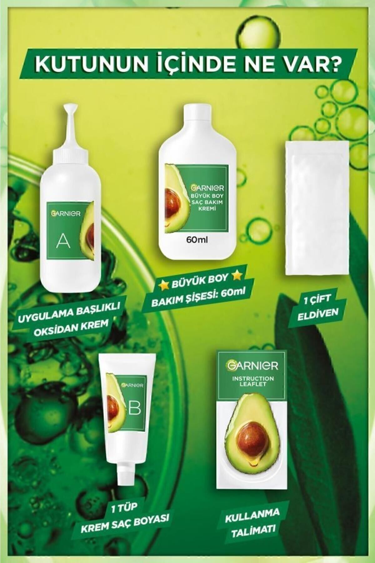 Garnier Nutrisse Yoğun Besleyici Saç Boyası 6-