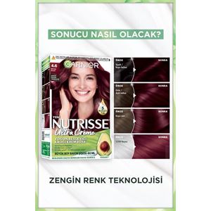 Garnier Nutrisse Yoğun Besleyici Saç Boyası 4.6-