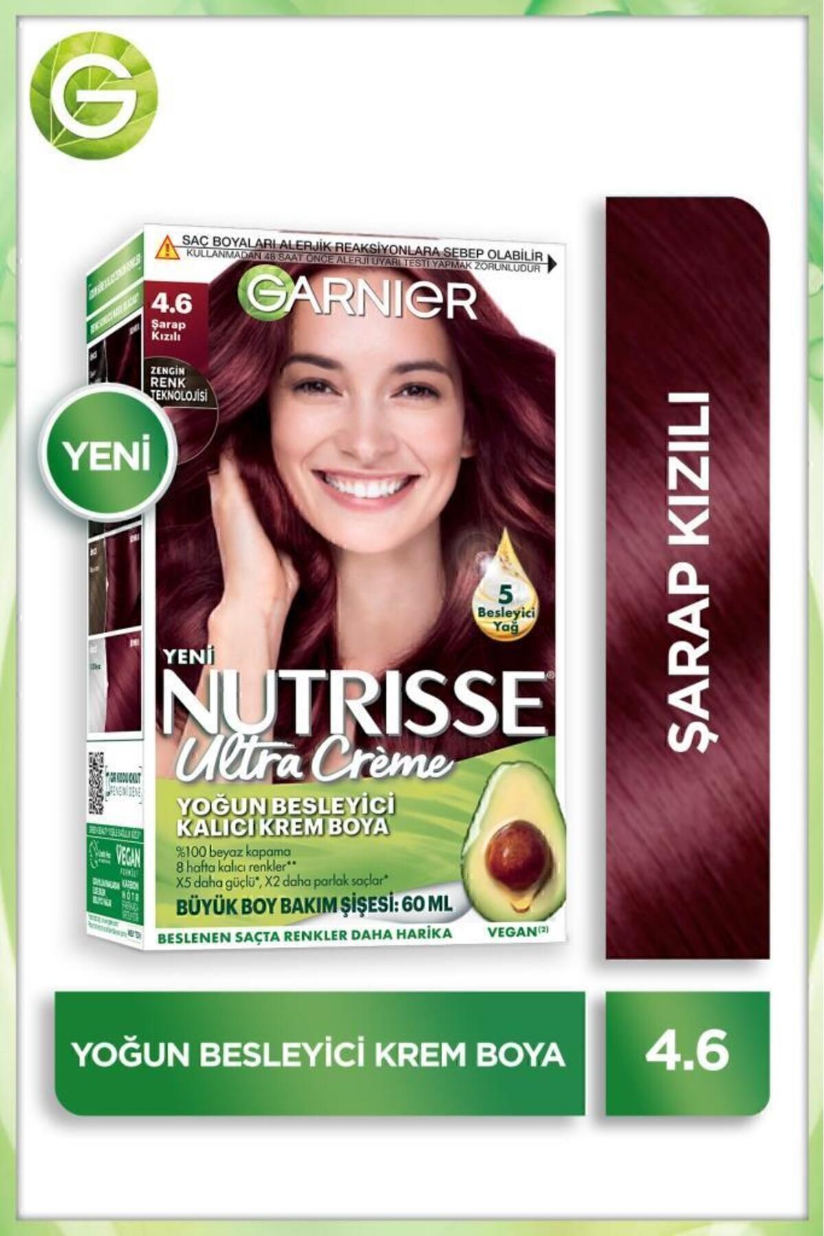 Garnier Nutrisse Yoğun Besleyici Saç Boyası 4.6-