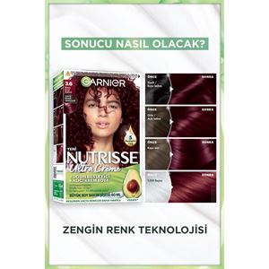Garnier Nutrisse Yoğun Besleyici Saç Boyası 3.6-