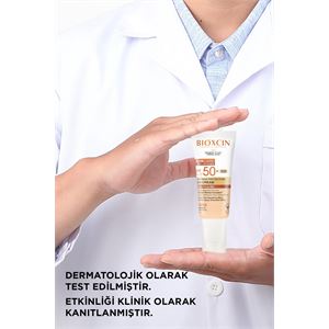 Bioxcin Sun Care Lekeye Eğilimli Renkli Güneş Krem-