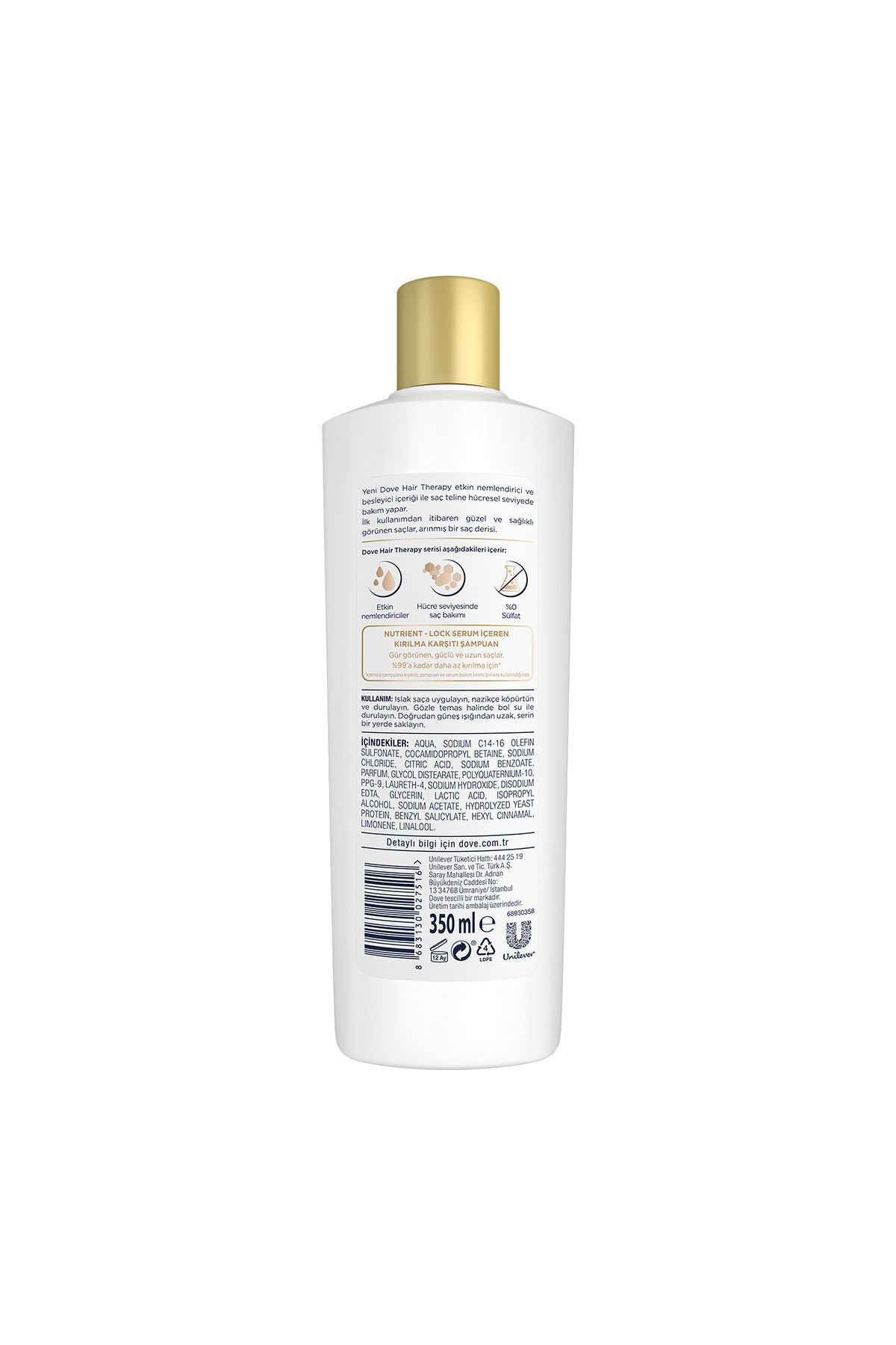 Dove Hair Therapy Sülfatsız breakage Şampuan 350m-