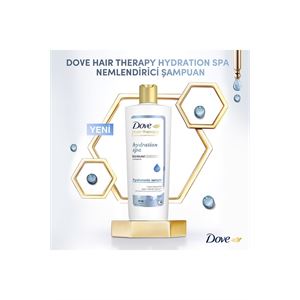 Dove Hair Therapy Hydration Spa Şampuan 350ml-