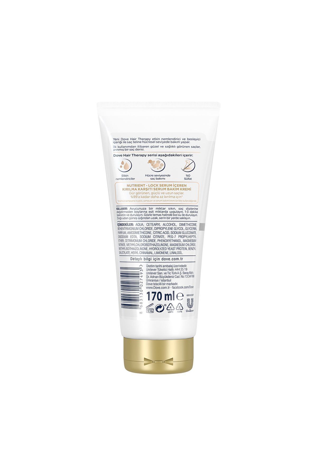 Dove Hair Therapy Breakage Remedy saç kremi-