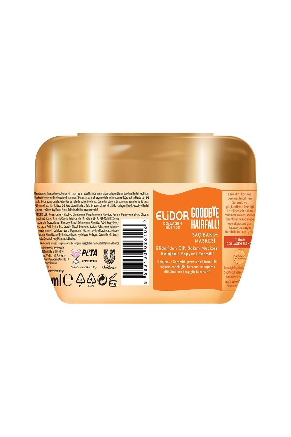 Elidor Collagen Blends Saç Bakım Maskesi Goodbye-