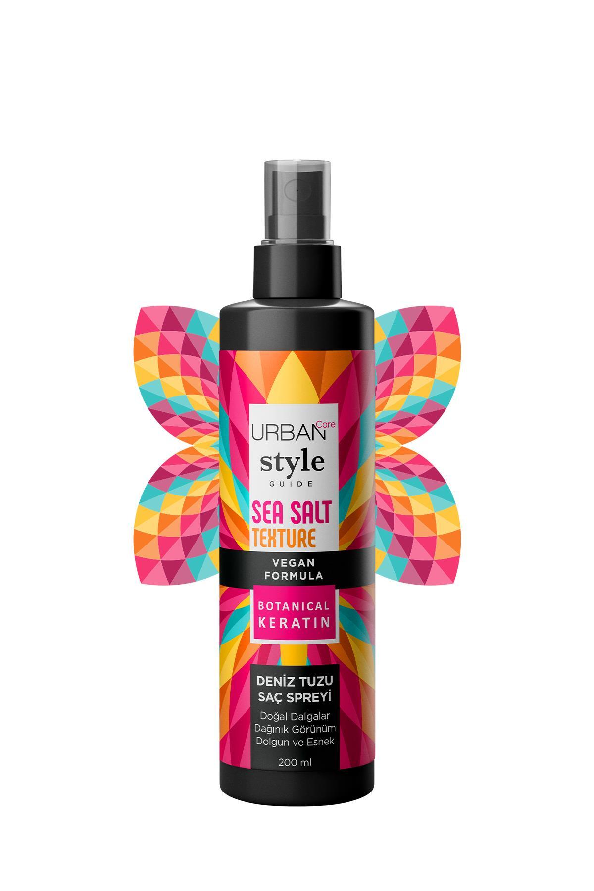 Urban Care Style Guide Deniz Tuzu Etkili saç sprey-