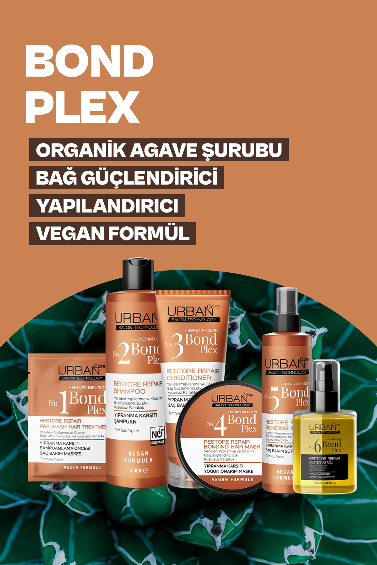 Urban Care No.4 Bond Plex Restore Yoğun Onarım Mas-