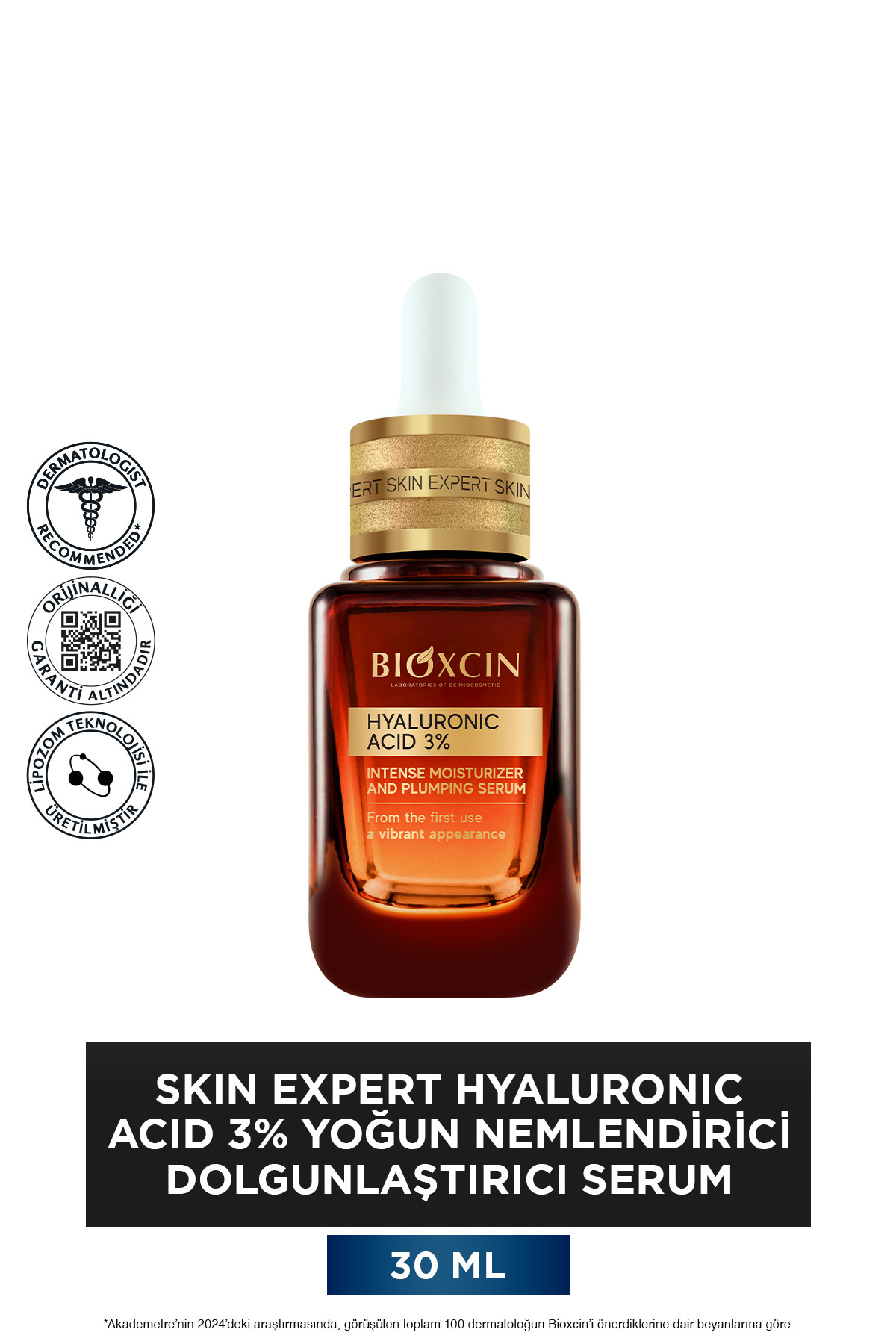 Bioxcin Hyaluronic Acid Yoğun Nemlendirici serum-