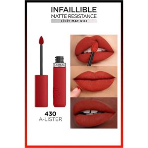LOreal Paris Infaillible Resistance Likit Mat5 RUJ-