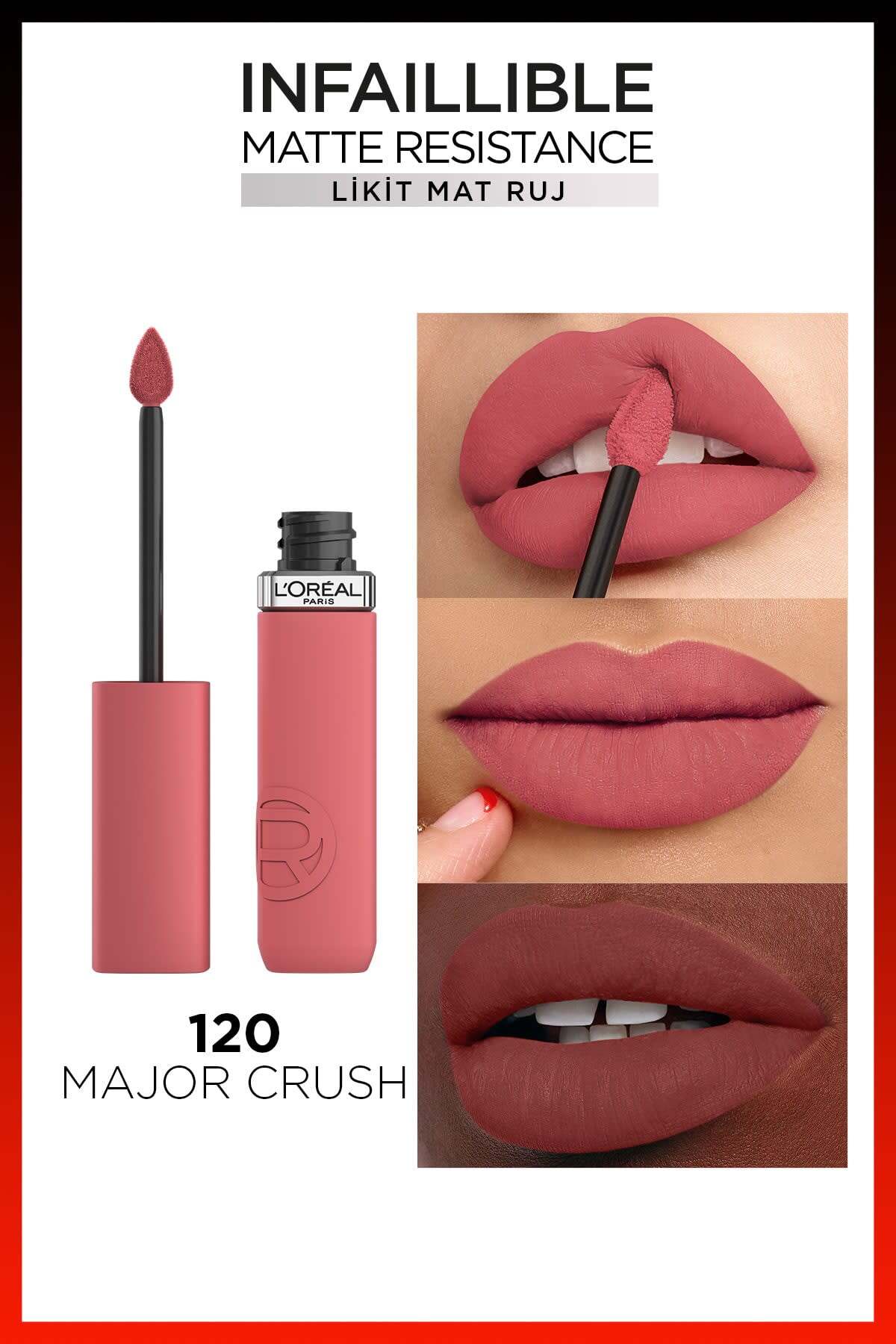 LOreal Paris Infaillible Matte Resistance Likit Ma-
