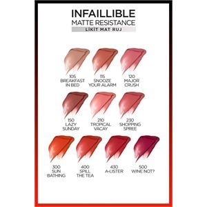 LOreal Paris Infaillible Resistance Likit Mat 150-