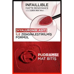 LOreal Paris Infaillible Resistance Likit Mat 150-