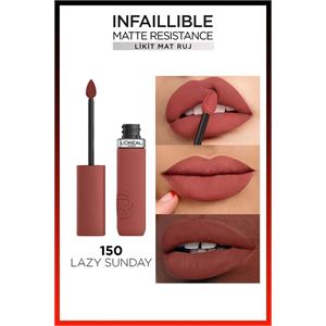 LOreal Paris Infaillible Resistance Likit Mat 150-