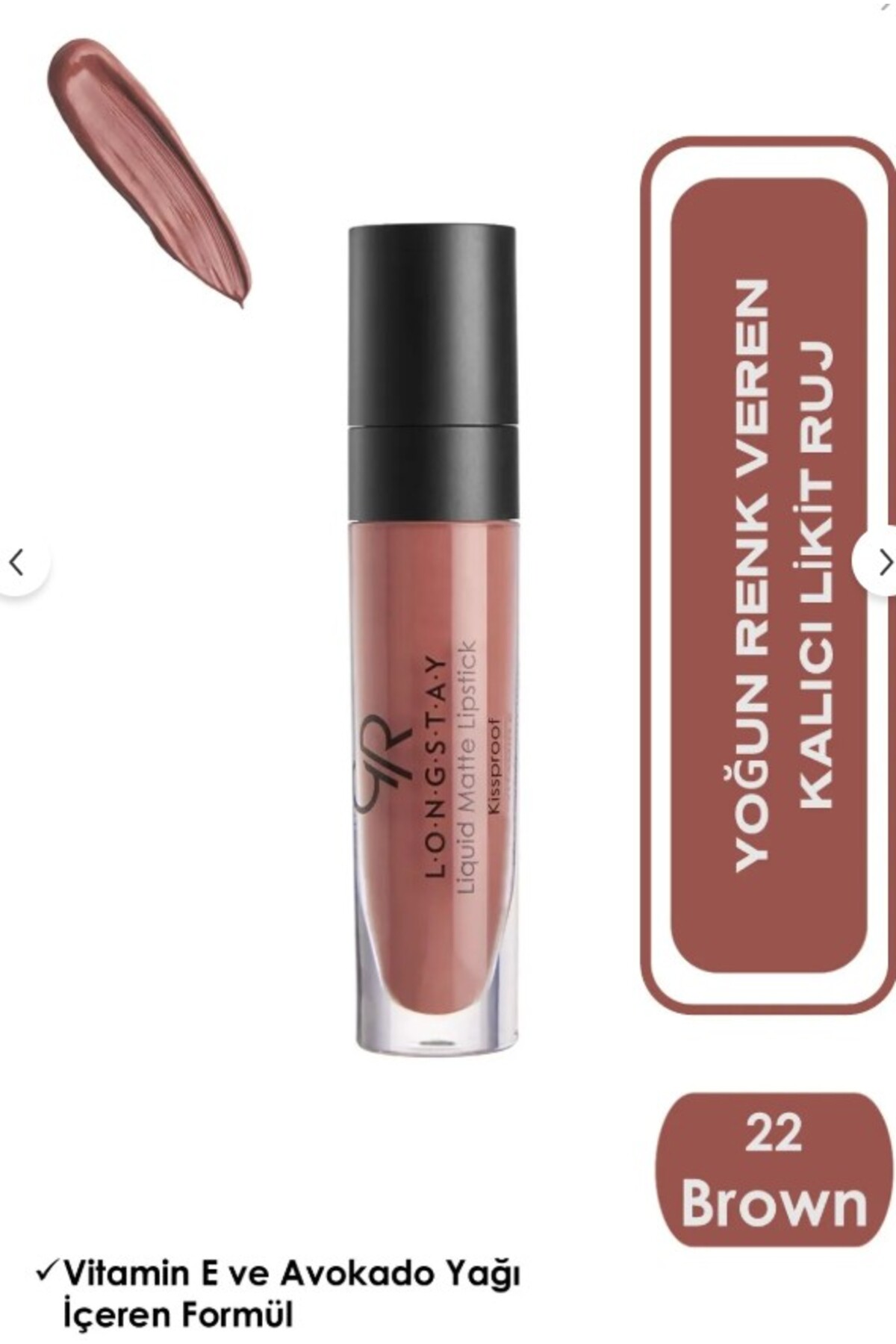 GOLDEN ROSE  LONGSTAY LIGUID MATTE LİPSTİCK 22-