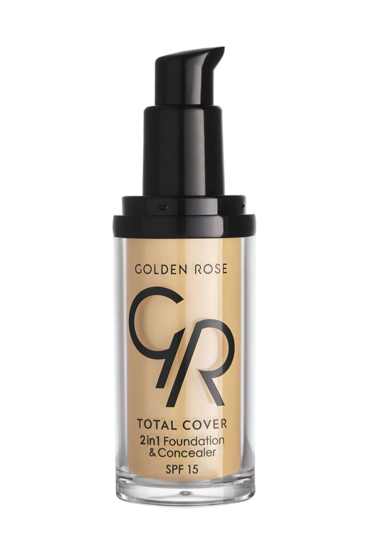 GOLDEN ROSE  TOTAL COVER 2&1 FOUND.CONCEALER 03-