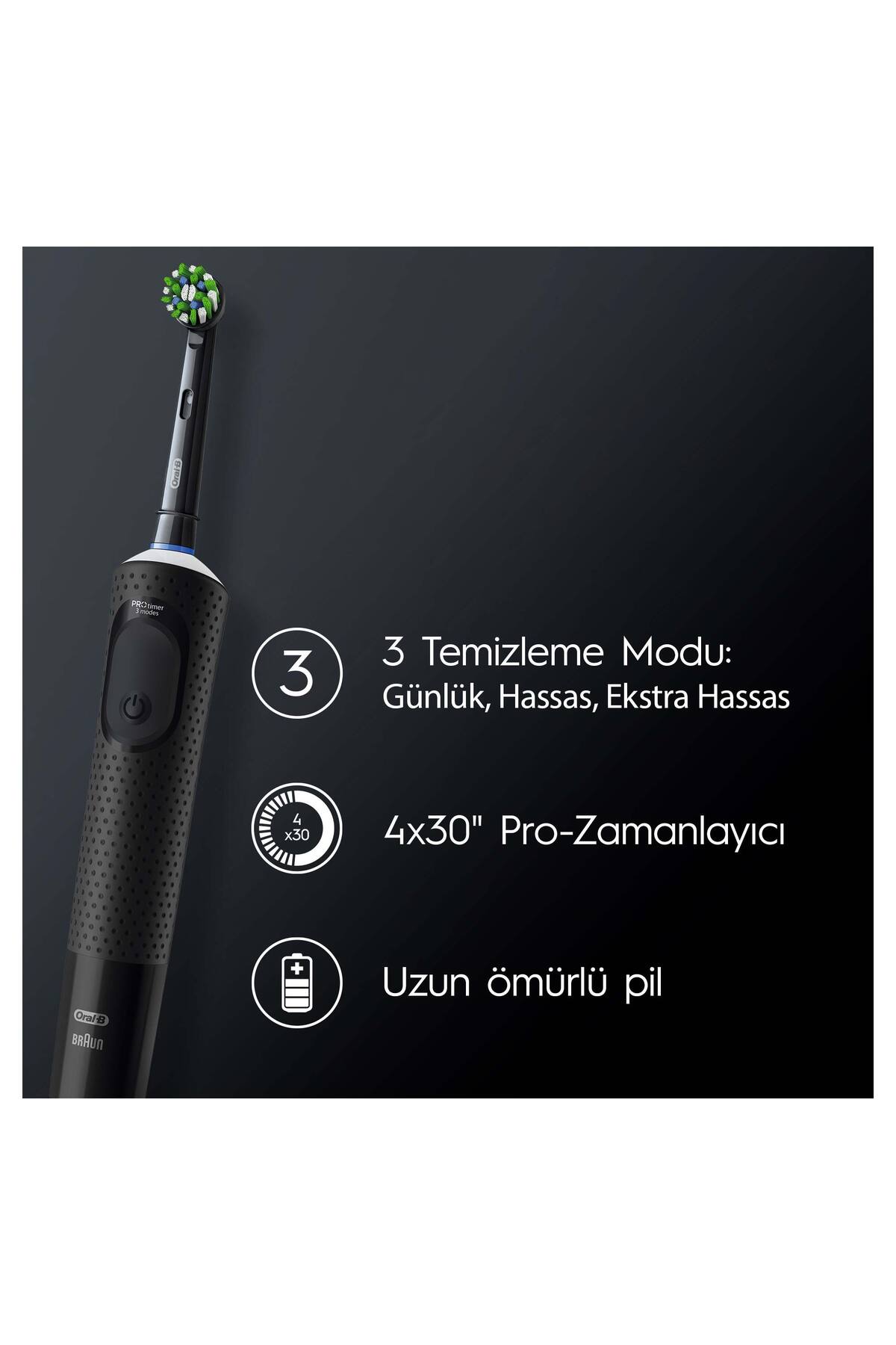 Oral-B Şarjlı/Elektrikli Diş Fırçası Vitality Pro-