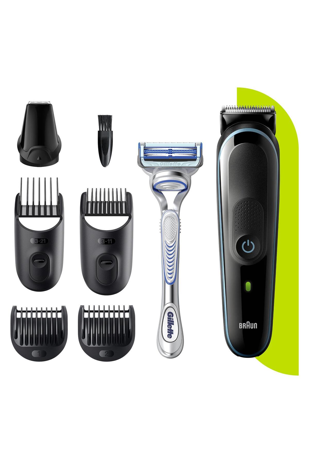 Braun MGK 3342 Erkek Bakım Kiti 7si 1 Arada Şekill-