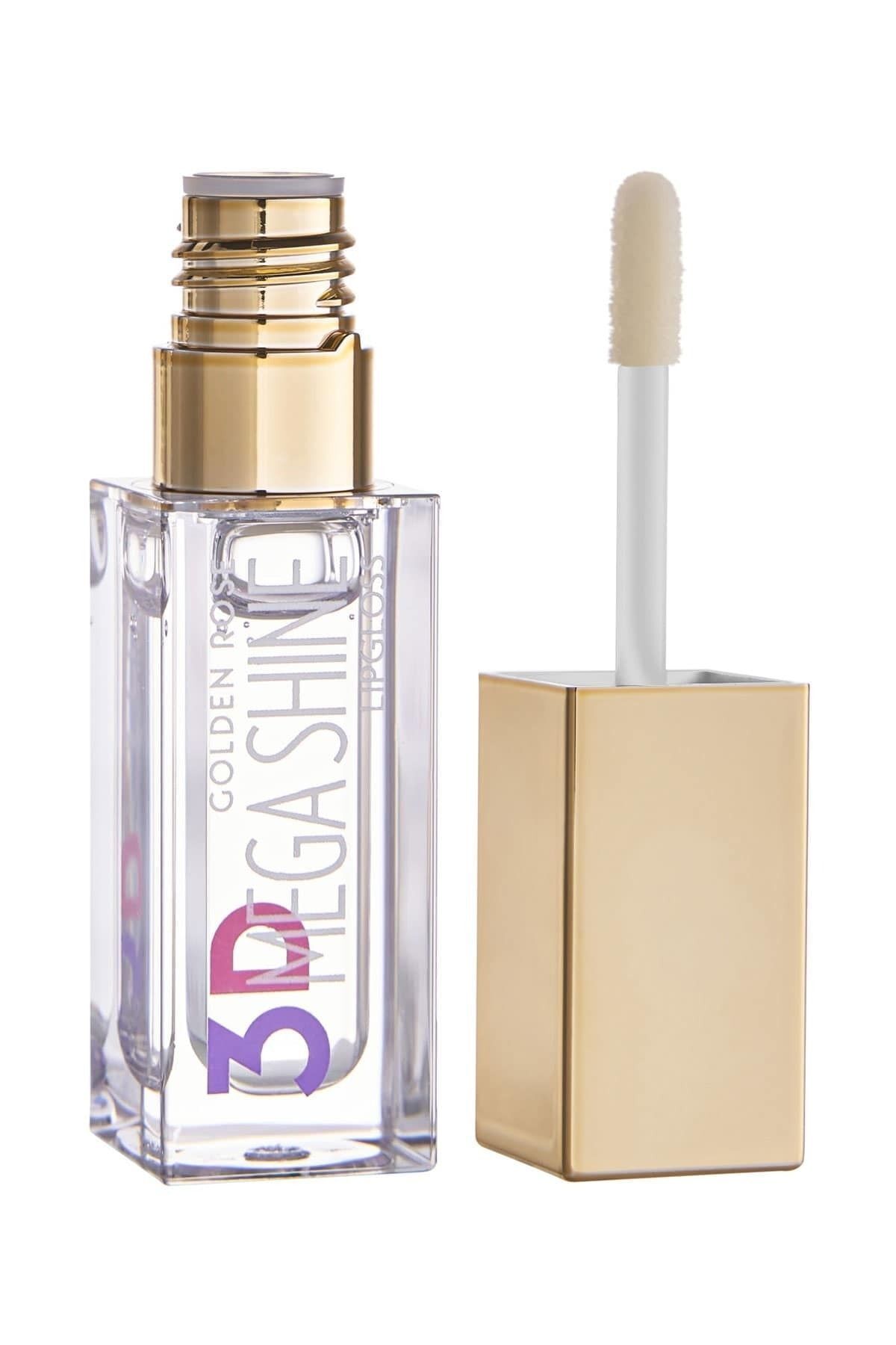 GOLDEN ROSE  3D MEGA SHINE LIPGLOSS NO 101 CLEAR-