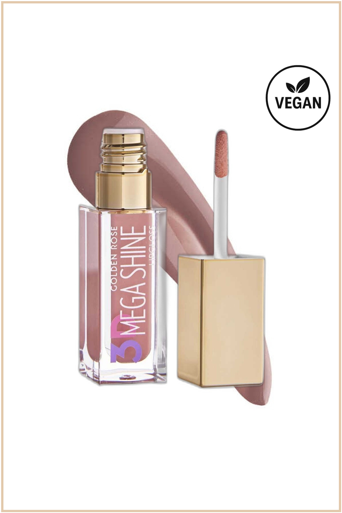 GOLDEN ROSE  3D MEGA SHINE LIPGLOSS NO 102-