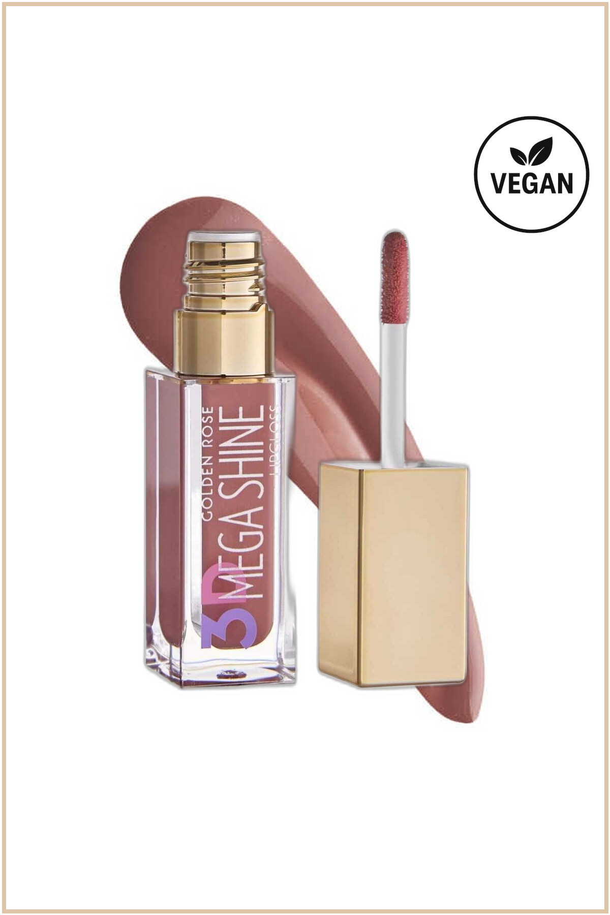 GOLDEN ROSE   3D MEGA SHINE LIPGLOSS NO 104-