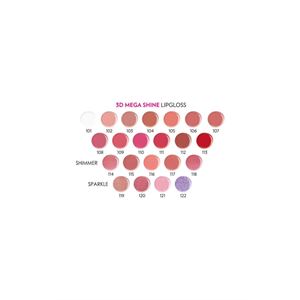 GOLDEN ROSE   3D MEGA SHINE LIPGLOSS NO 113-