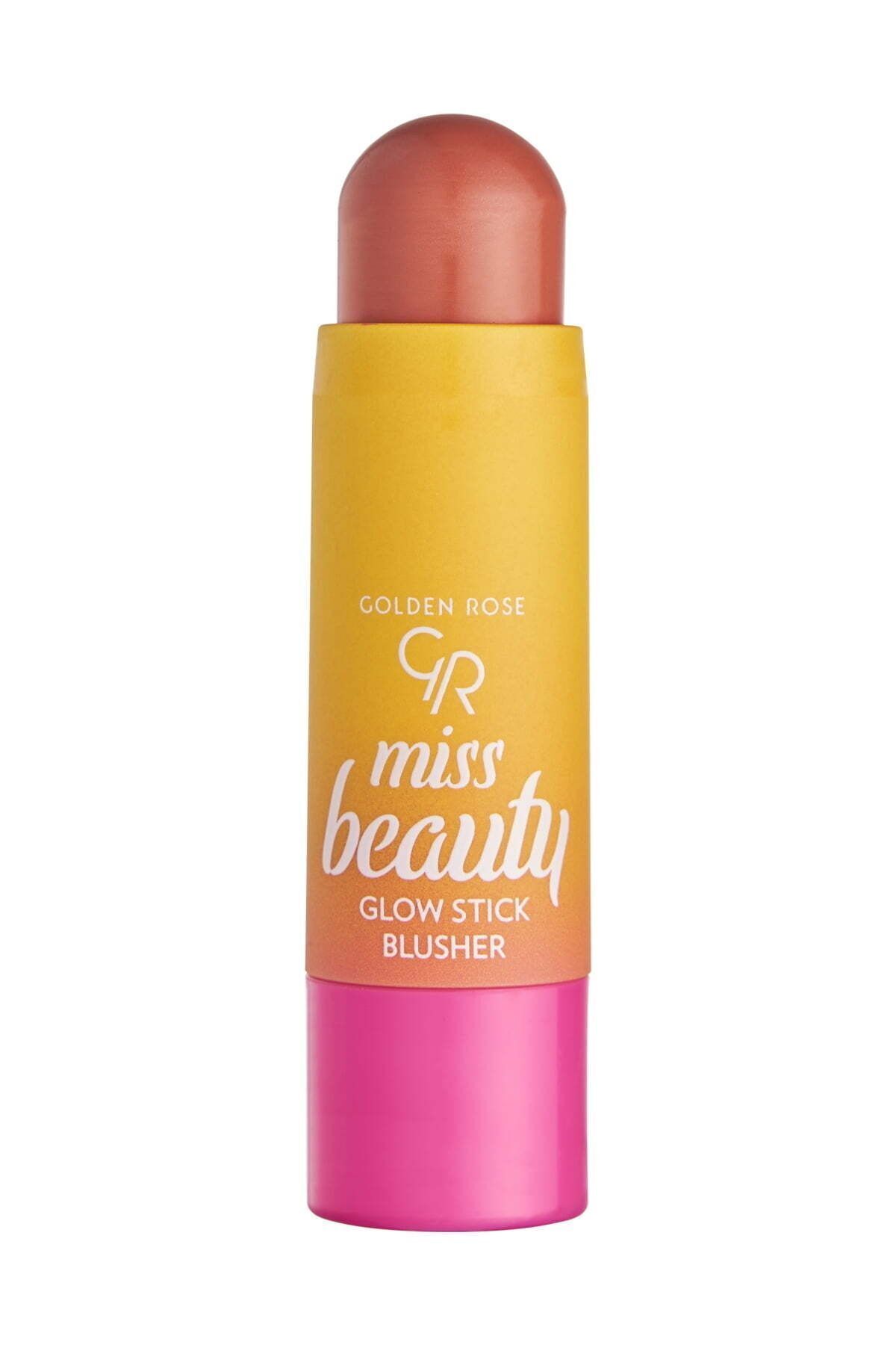 GOLDEN ROSE MISS BEAUTY GLOW STICK BLUSHER NO 1 PEACH-