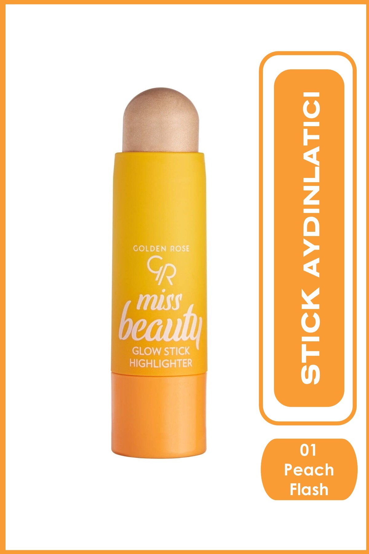 GOLDEN ROSE  MISS BEAUTY GLOW STICK HIGHLIGHTER STAR-