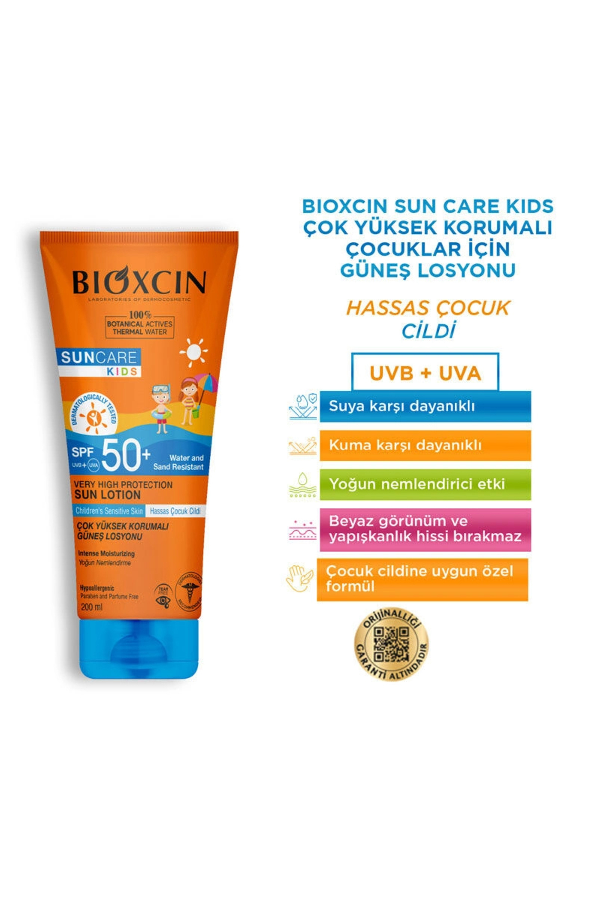 Bioxcin Sun Care Çok Yüksek Korumalı Çocuk Güneş-