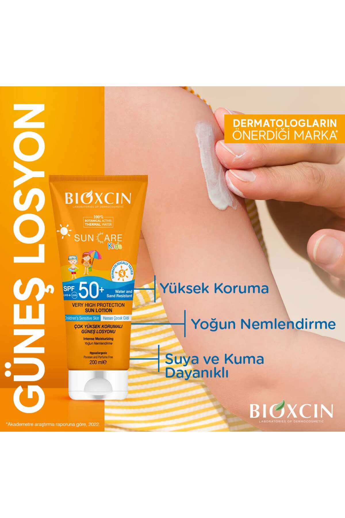 Bioxcin Sun Care Çok Yüksek Korumalı Çocuk Güneş-