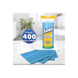 SOLO KAĞIT BEZ 20Lİ HİJYENİK TEMİZLİK BEZİ-