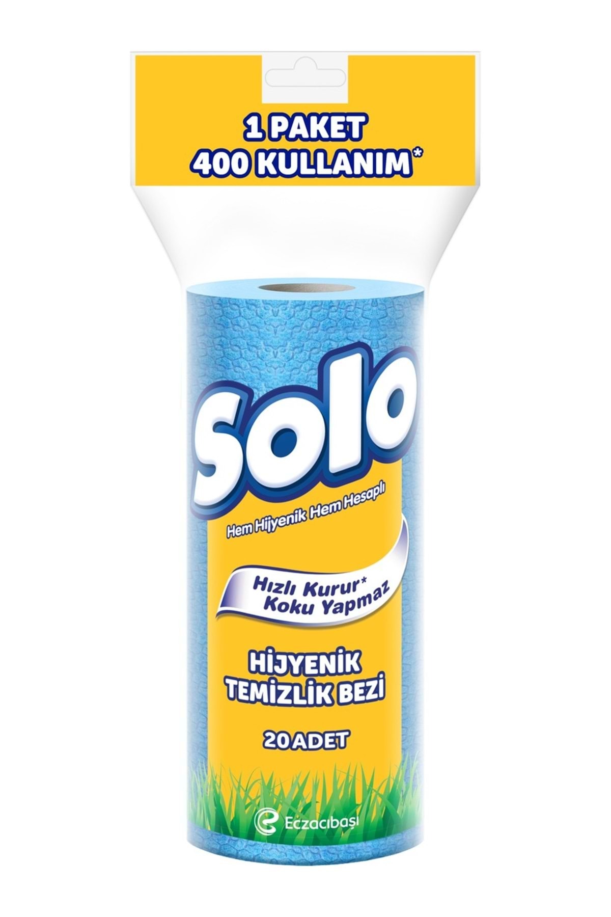 SOLO KAĞIT BEZ 20Lİ HİJYENİK TEMİZLİK BEZİ-