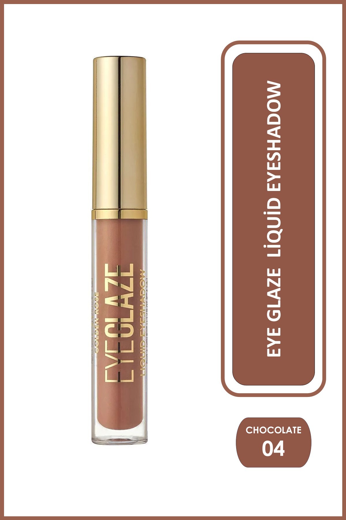 Golden Rose Likit Göz Farı NO:04 CHOCOLATE-